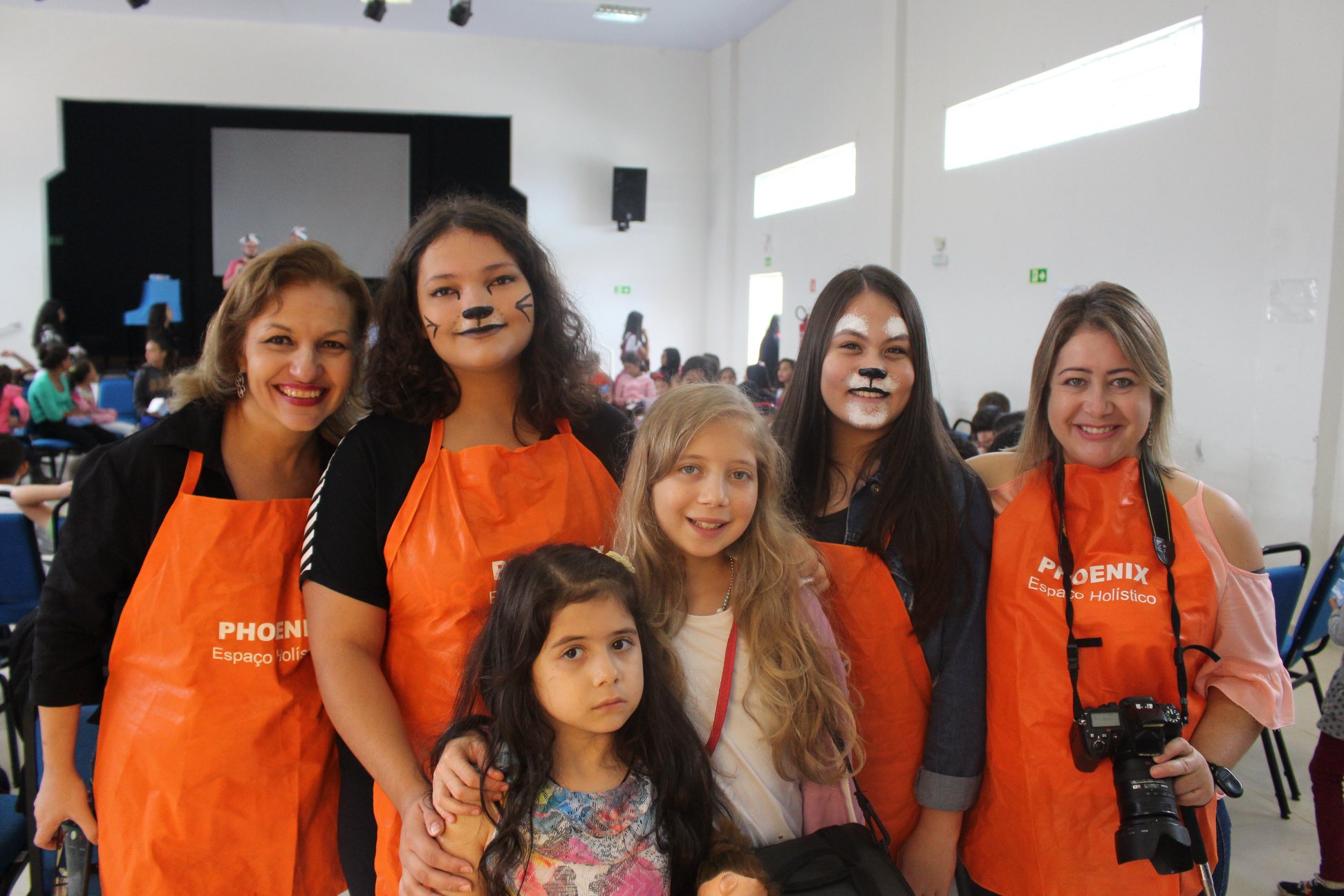 Turma do Reiki do Bem promove festa de Páscoa para os alunos