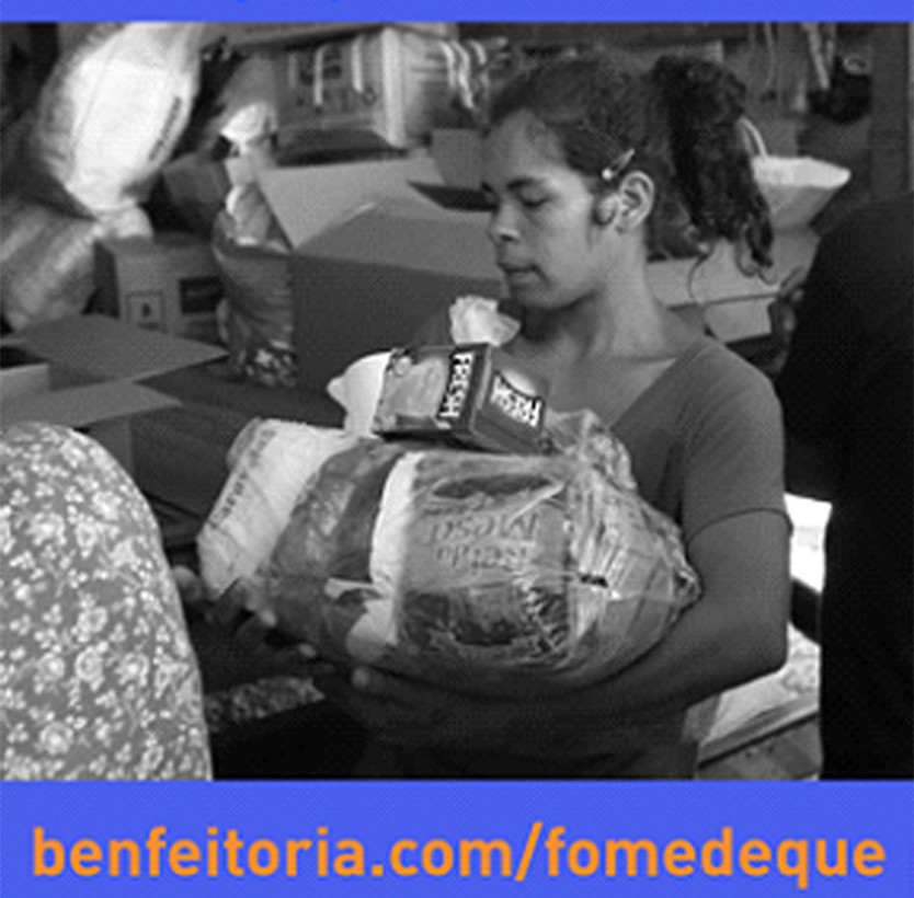 Campanha “#fomedeque” arrecada recursos para a compra de alimentos e artigos de higiene para famílias paranaenses