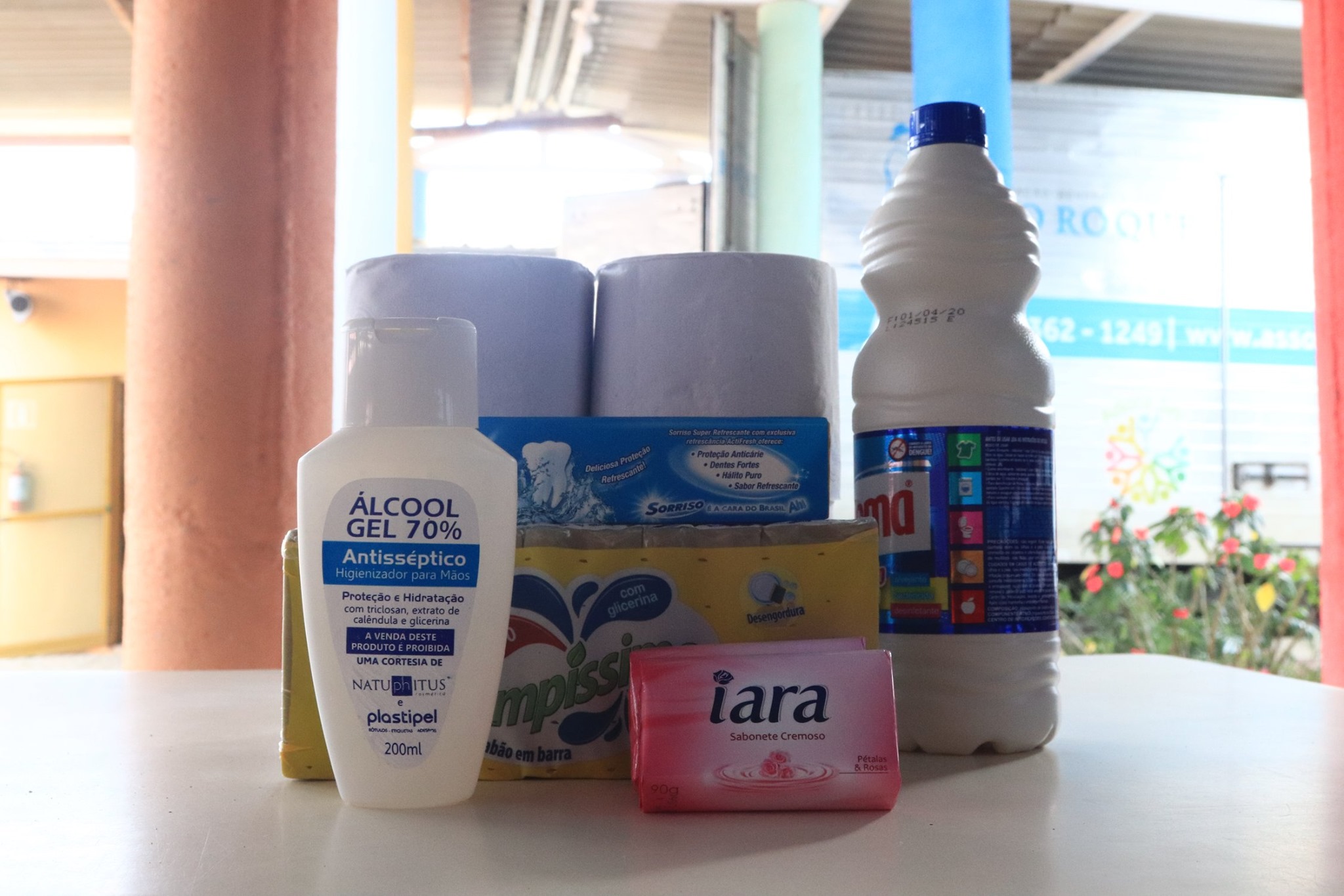 Programa Alcance realiza entrega de cestas básicas e produtos de higiene
