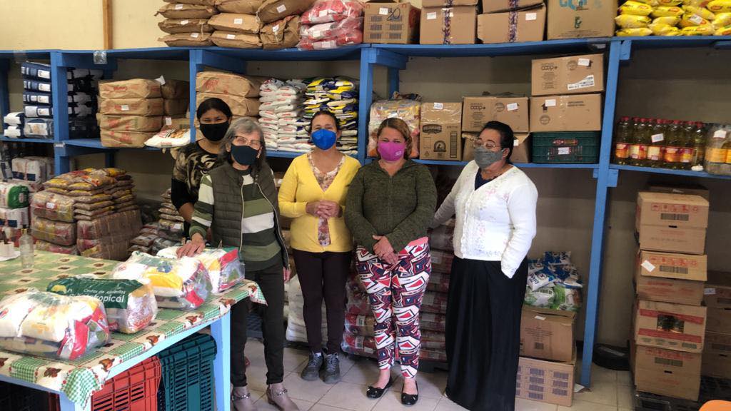 Unimed doa alimentos para a São Roque