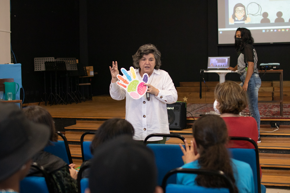 Rosane Fontoura realiza o evento “Arte que Transforma: Cinema e ODS” no Projeto