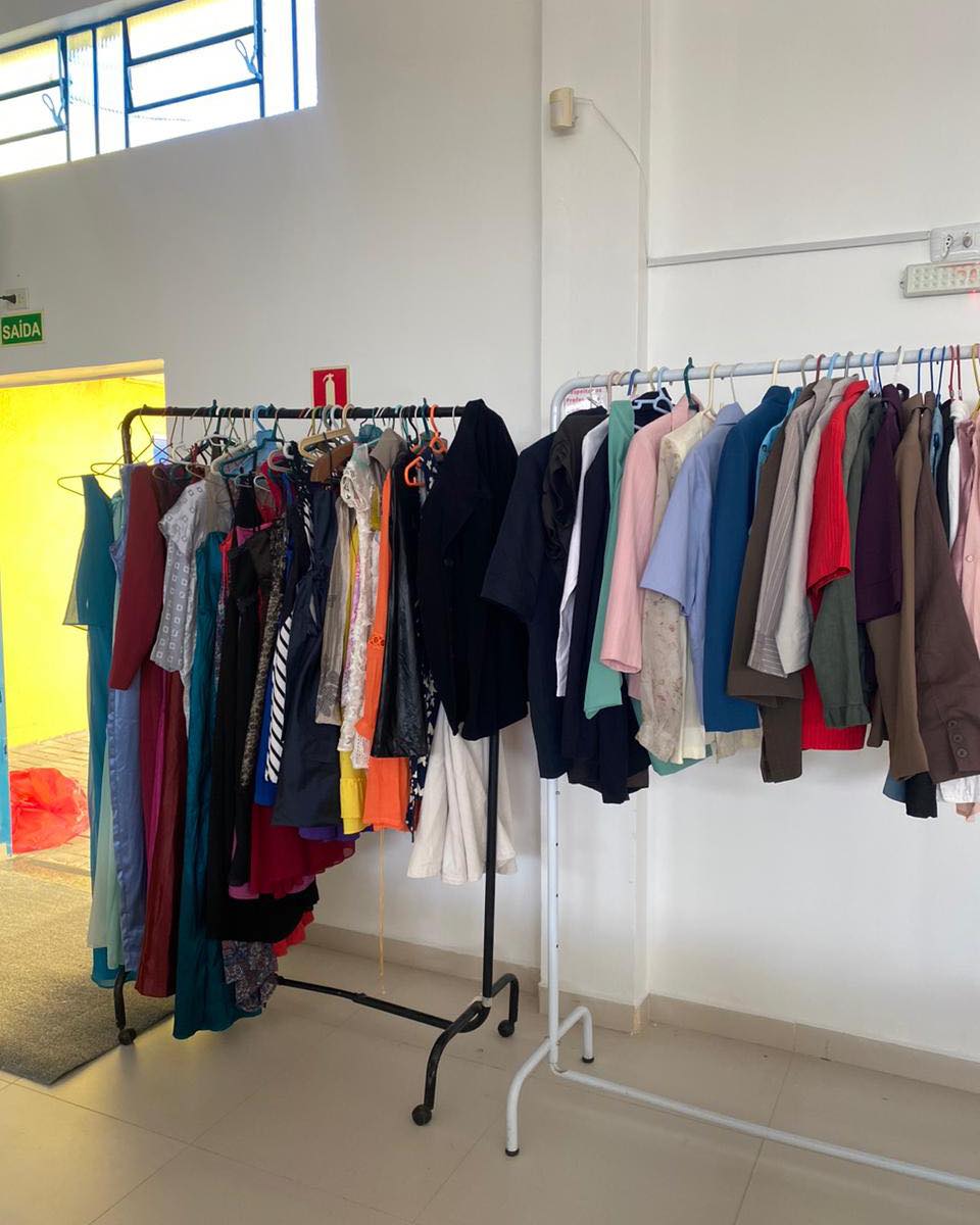 Bazar Solidário acontece na Filial