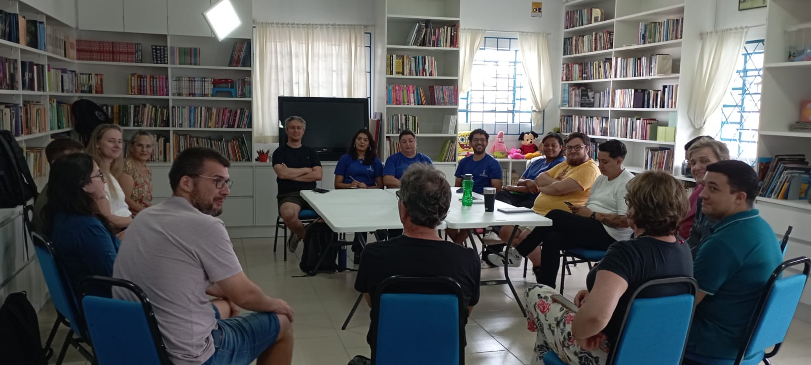 Equipe da São Roque participa de capacitação com a SMAS de Piraquara