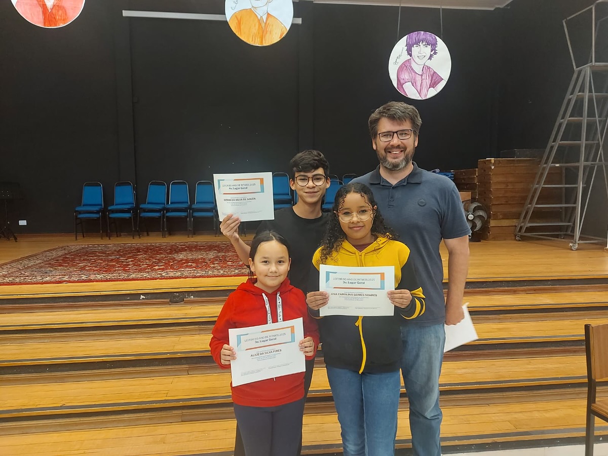 Premiação Leitor do Ano de Ritmos valoriza dedicação e excelência dos estudantes de música da São Roque